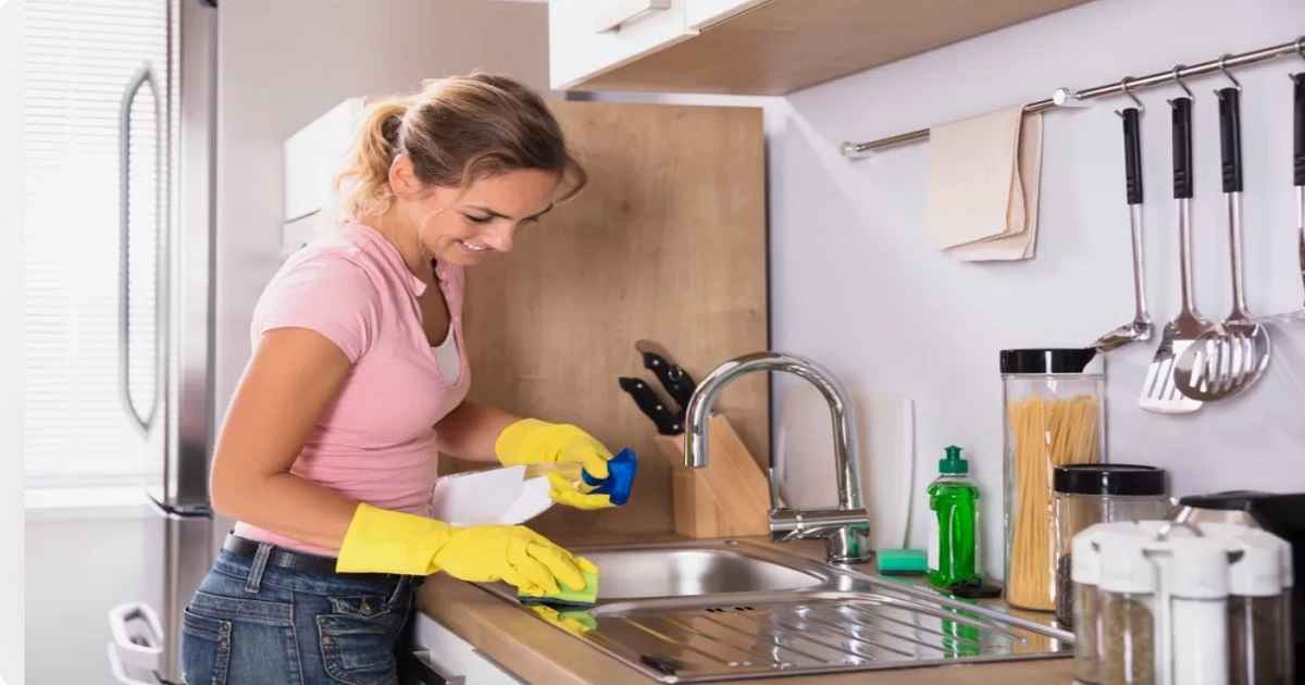 how to clean stainless steel sink hard water stains