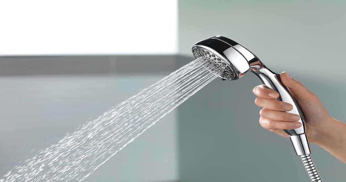 can you shower with stainless steel